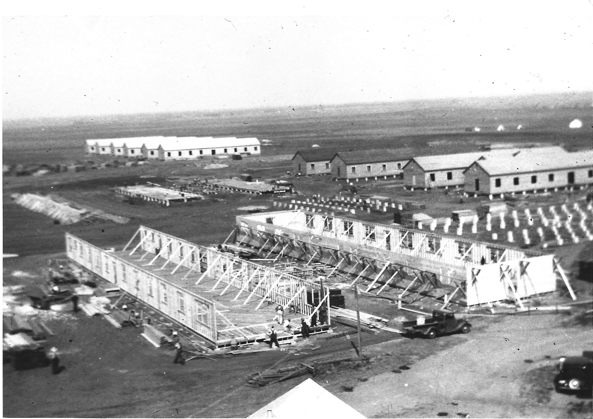 Barracks Construction 1940