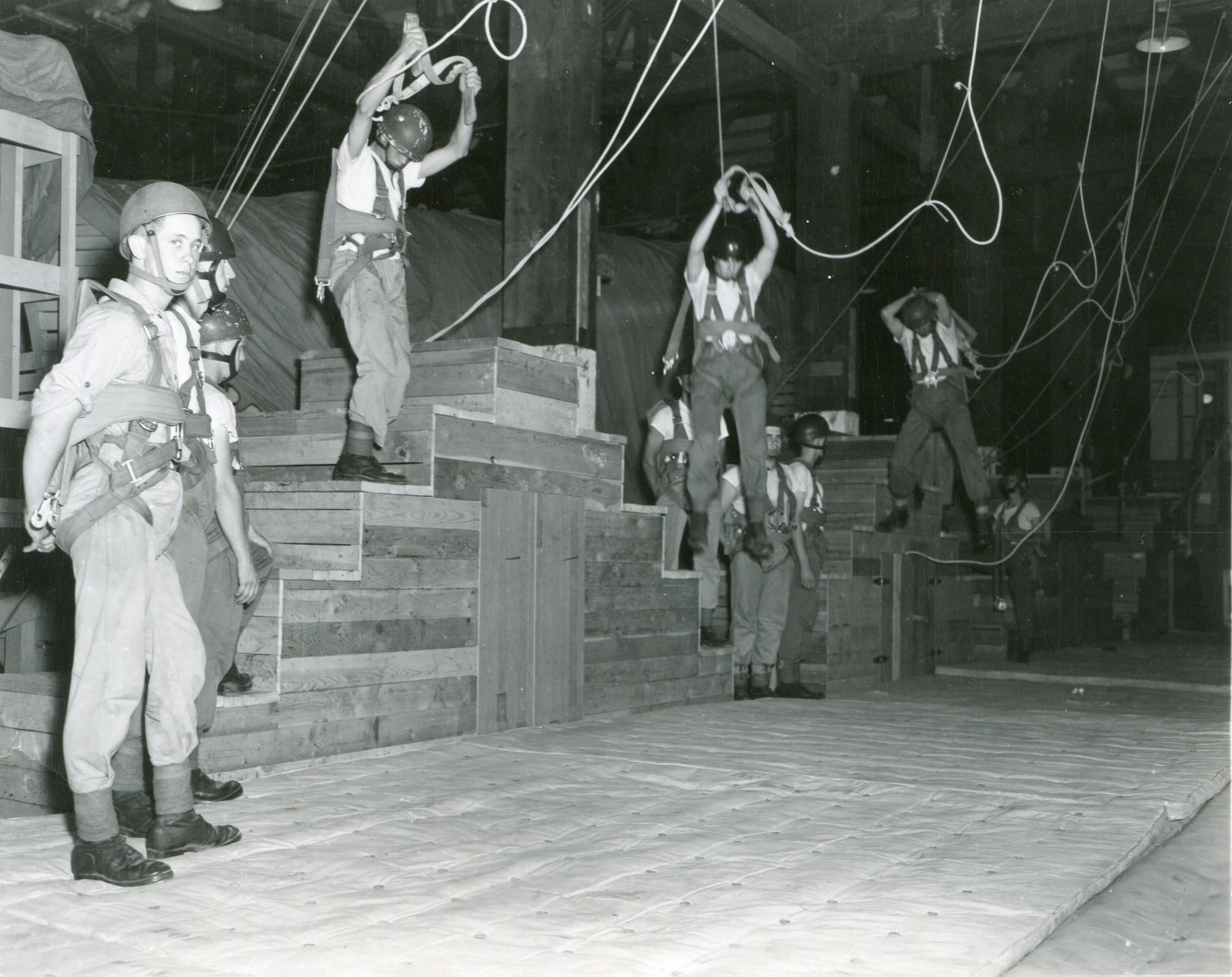 Indoor Parachute Training