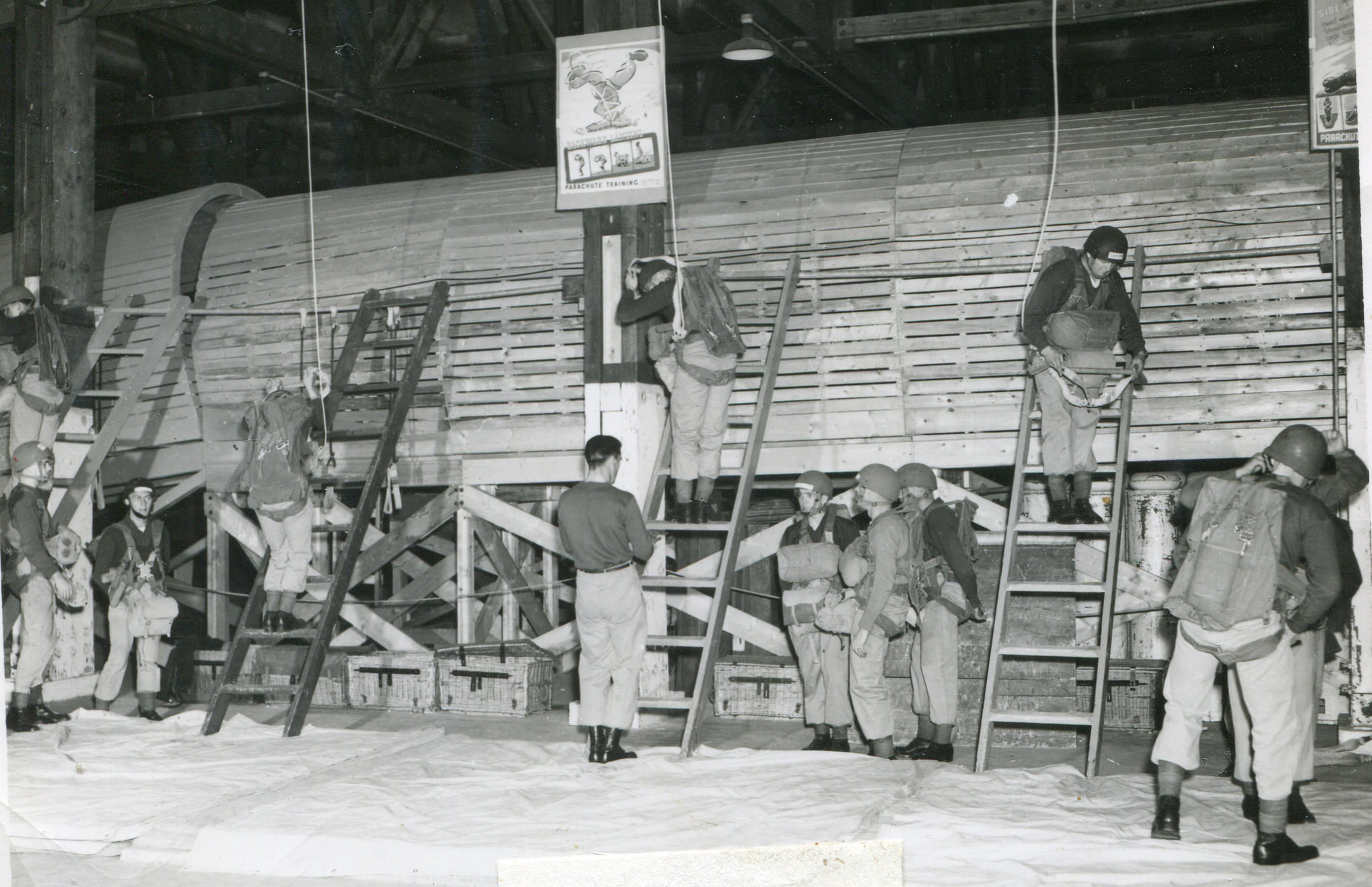Indoor Parachute Training