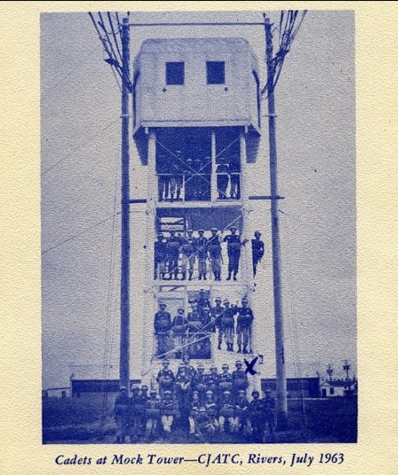 Cadets at Mock Tower