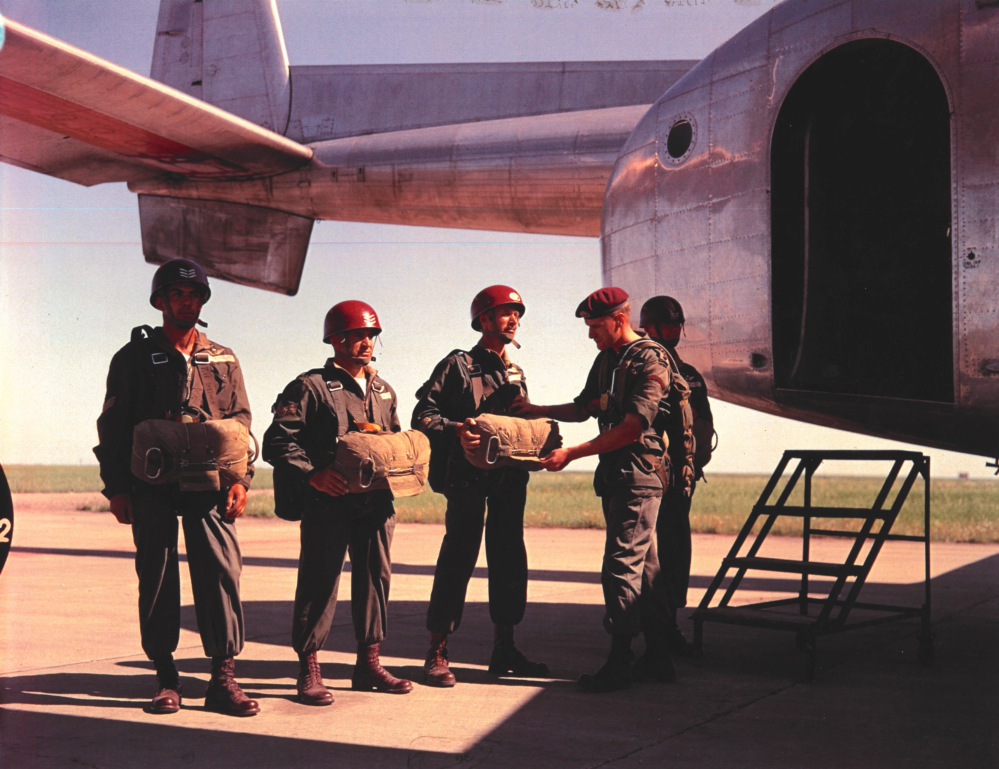 Cadets at Mock Tower