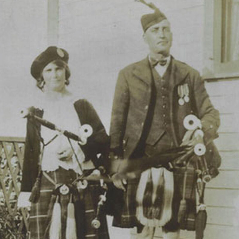 Two Unidentified Pipers
