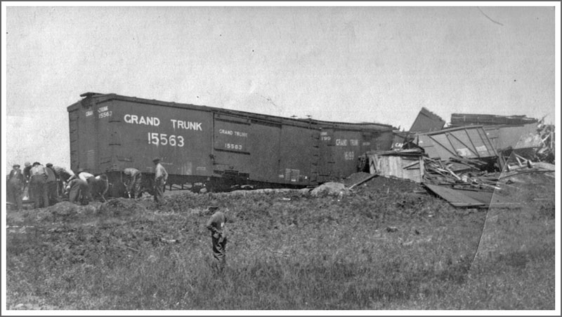 Grand Trunk Pacific Railway Crash 1951