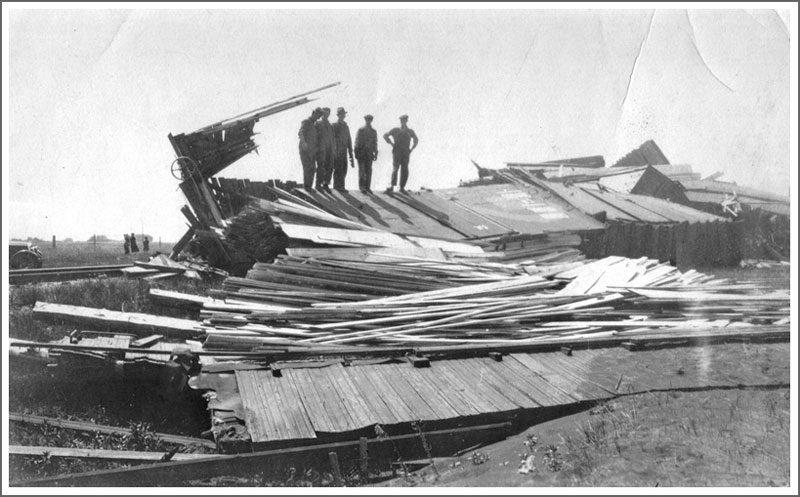 Grand Trunk Pacific Railway Crash 1951
