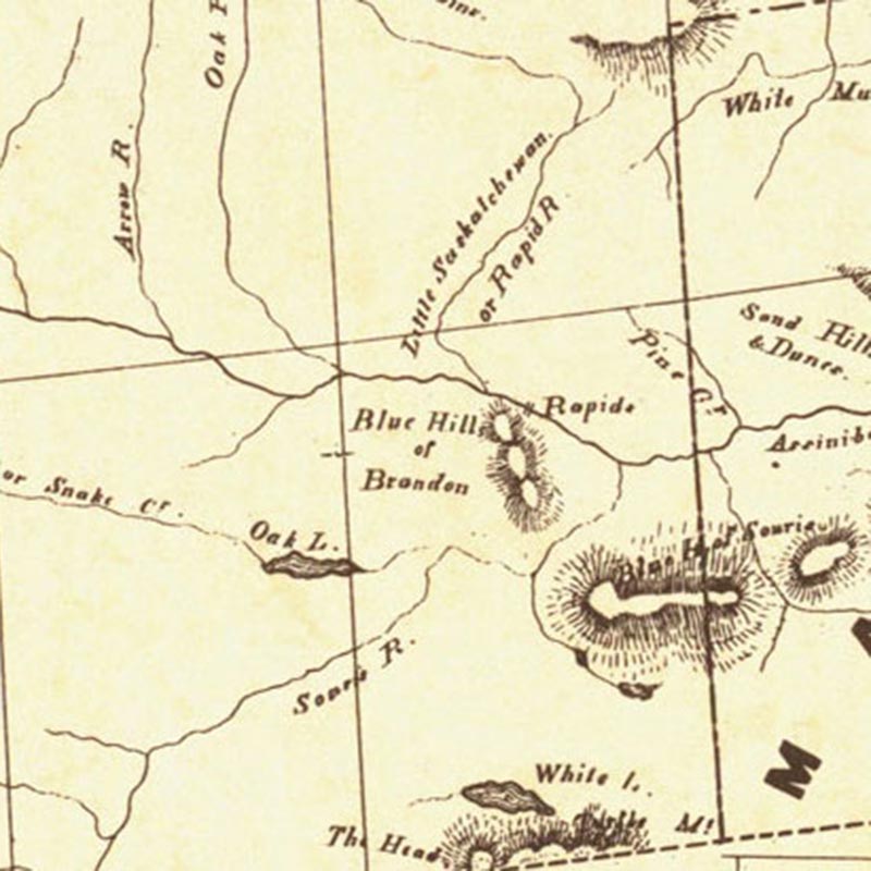 Laurie’s Map of the North-West Territories (1870)