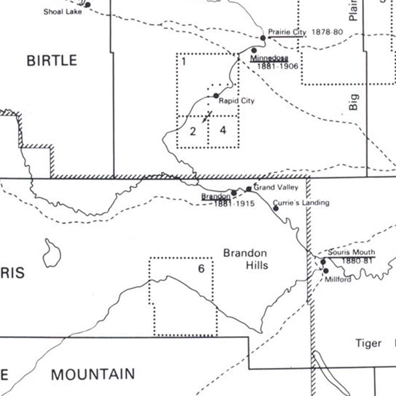 Pre-Railway Settlement in Manitoba