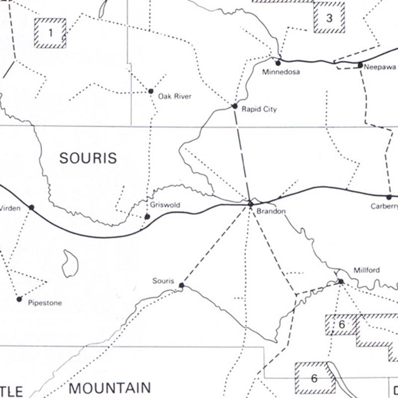 Southwest Manitoba in the 1880s