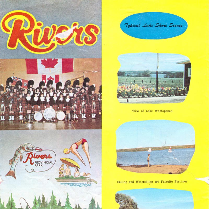 Rivers, Manitoba promotional brochure, pre-1970