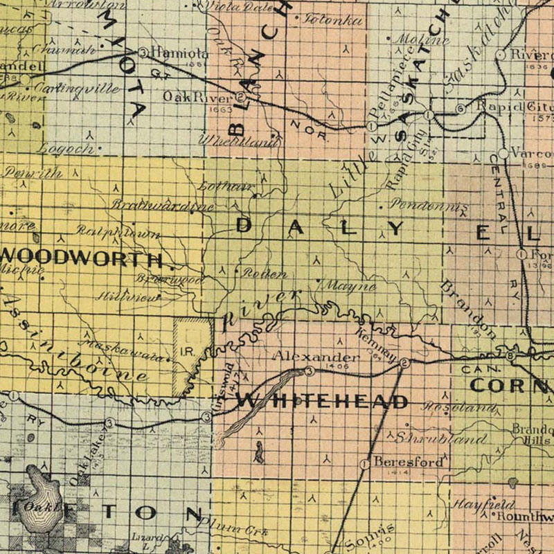 Southwest Manitoba, 1900