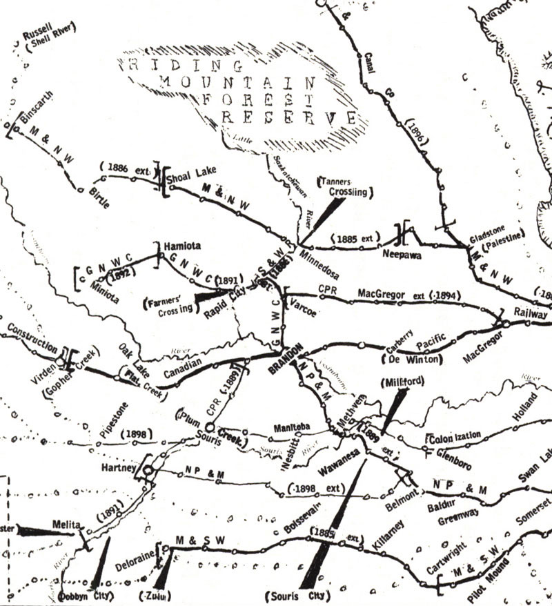 Railway Construction as of 1899