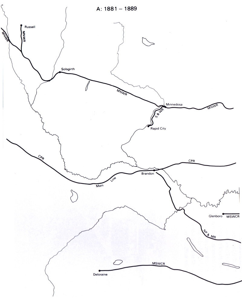 Railway Construction in Southwest Manitoba 1881-1889